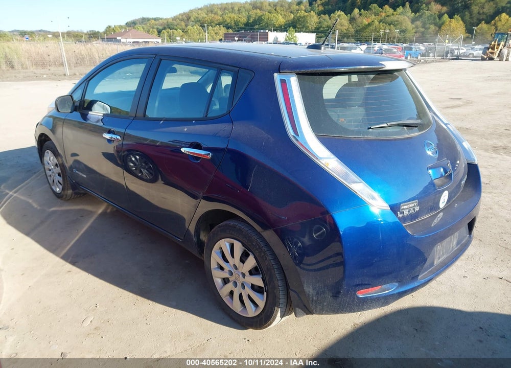 2016 NISSAN LEAF S VIN: 1N4BZ0CP8GC313156