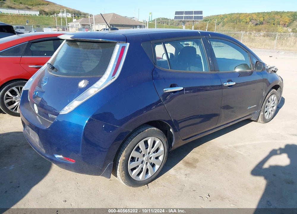 2016 NISSAN LEAF S VIN: 1N4BZ0CP8GC313156