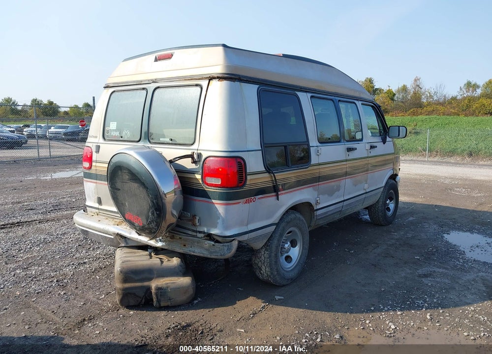 1996 DODGE RAM VAN B2500 VIN: 2B6HB21X7TK138128