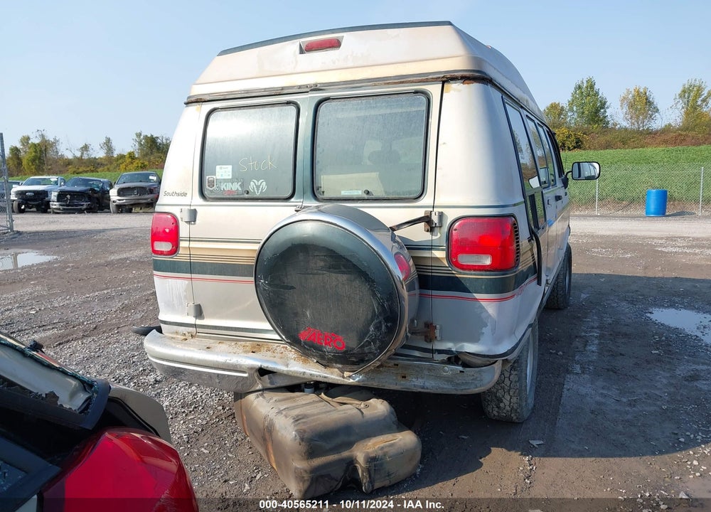 1996 DODGE RAM VAN B2500 VIN: 2B6HB21X7TK138128