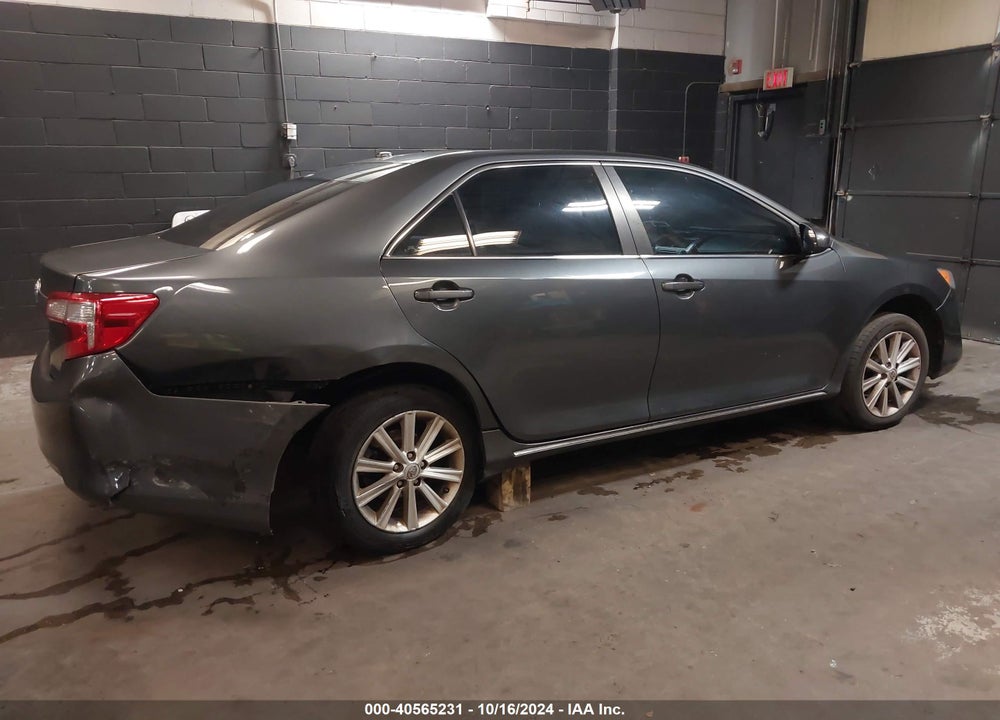 2012 TOYOTA CAMRY XLE VIN: 4T1BF1FK8CU005252