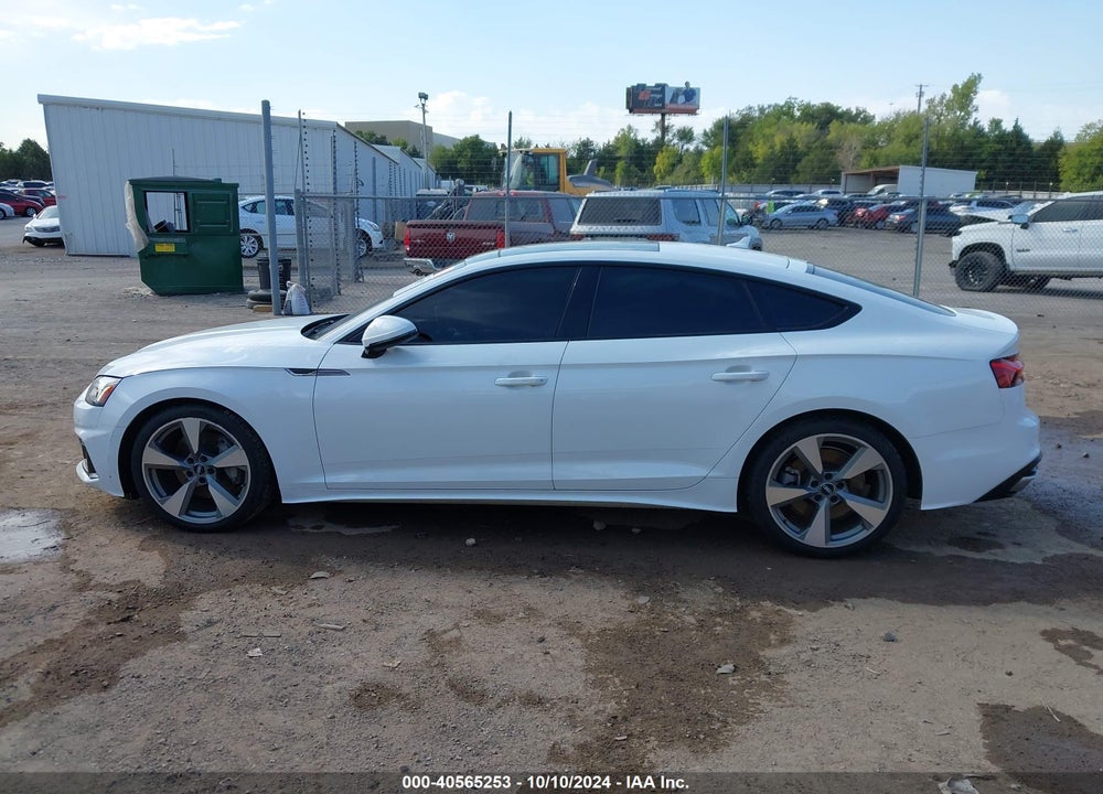2020 AUDI A5 SPORTBACK PREMIUM PLUS 45 TFSI QUATTRO S TRONIC VIN: WAUCNCF50LA017671