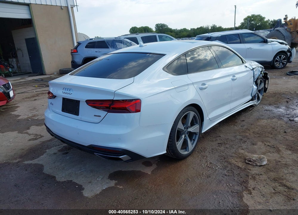 2020 AUDI A5 SPORTBACK PREMIUM PLUS 45 TFSI QUATTRO S TRONIC VIN: WAUCNCF50LA017671