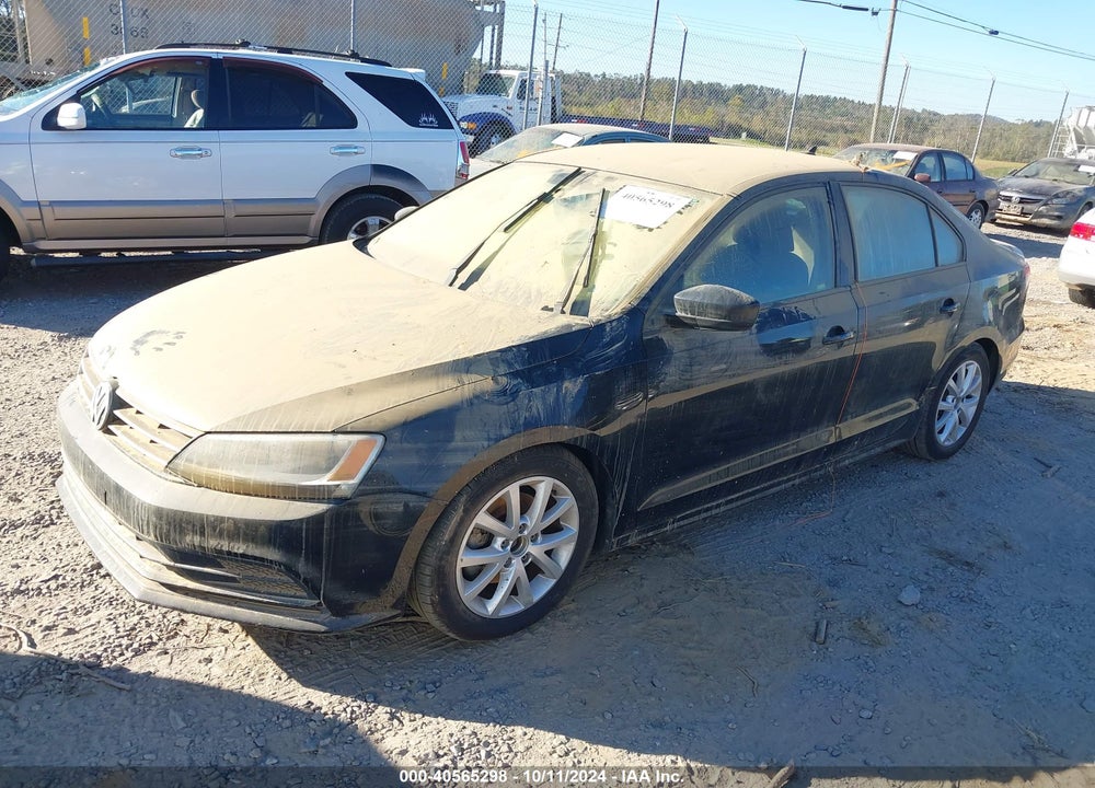 2015 VOLKSWAGEN JETTA 1.8T SE VIN: 3VWD07AJ6FM417367