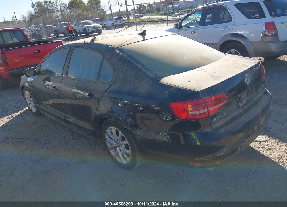 2015 VOLKSWAGEN JETTA 1.8T SE VIN: 3VWD07AJ6FM417367