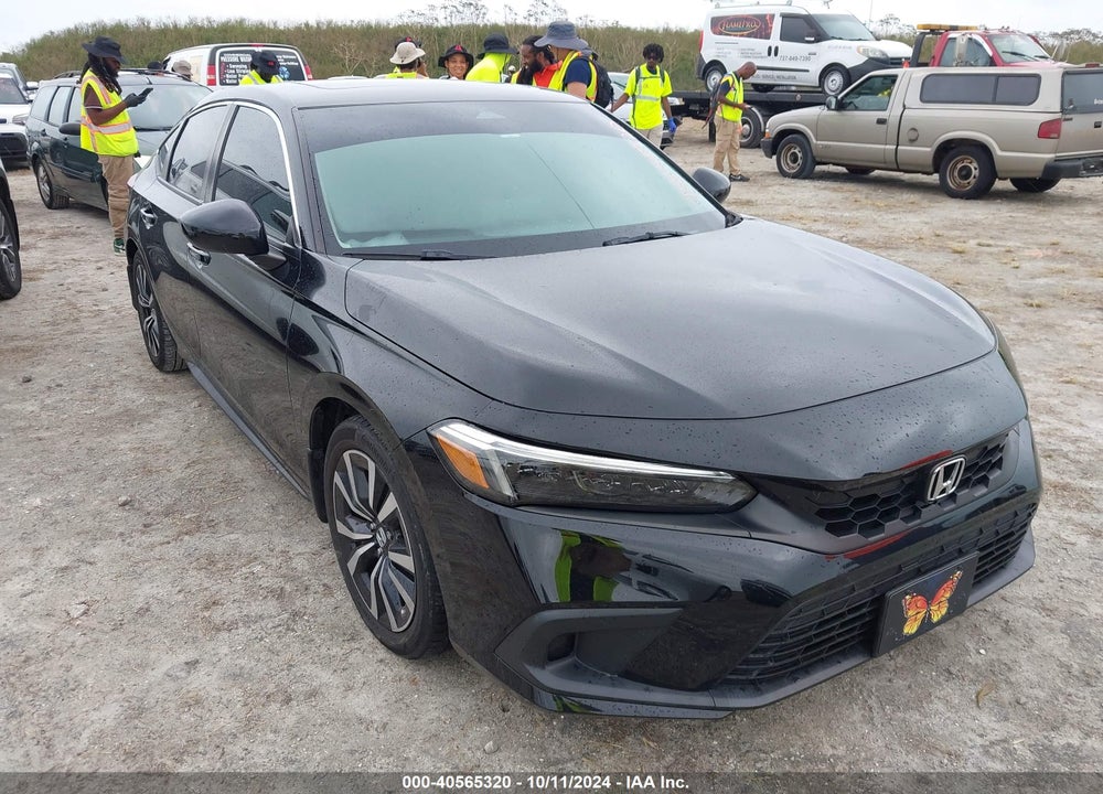 2022 HONDA CIVIC EX-L VIN: 19XFL1H72NE018149