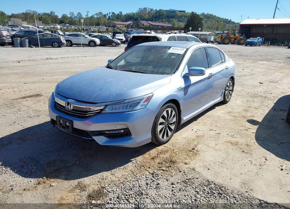 2017 HONDA ACCORD HYBRID TOURING VIN: JHMCR6F76HC020854