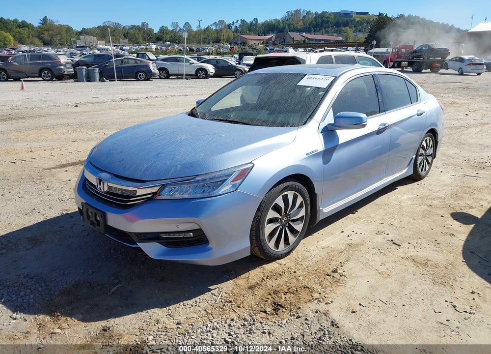2017 HONDA ACCORD HYBRID TOURING VIN: JHMCR6F76HC020854