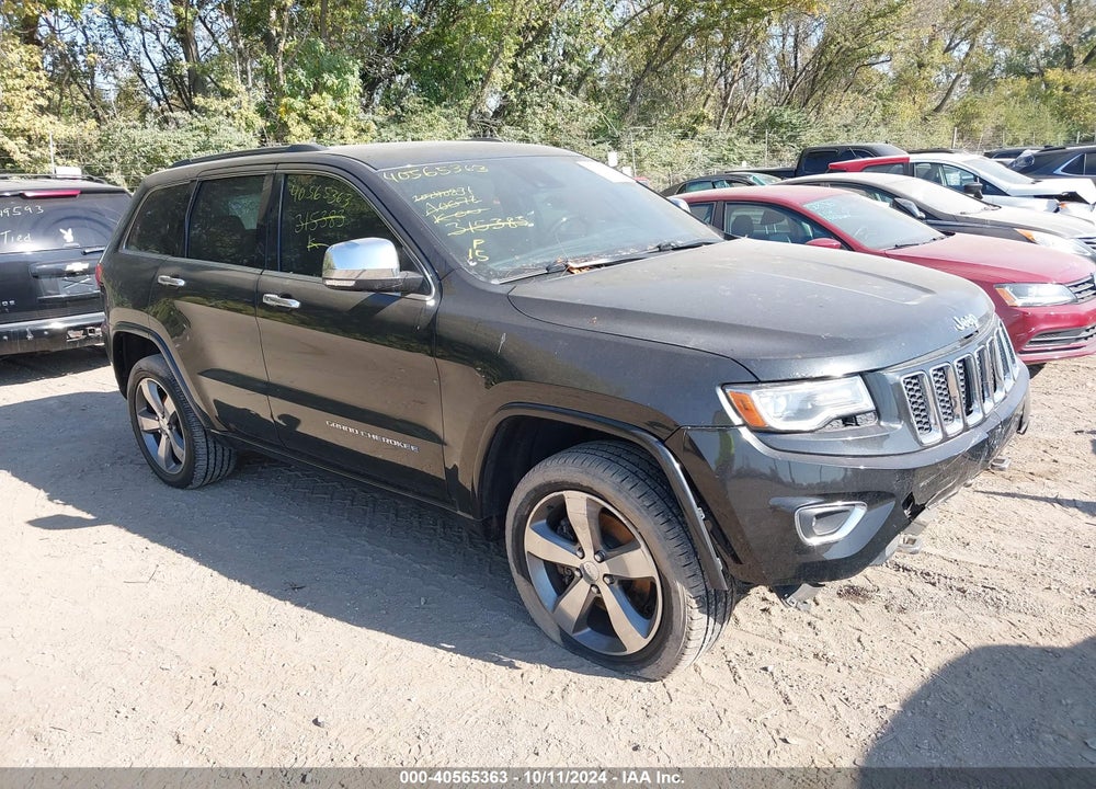 2014 JEEP GRAND CHEROKEE OVERLAND VIN: 1C4RJFCT0EC315383
