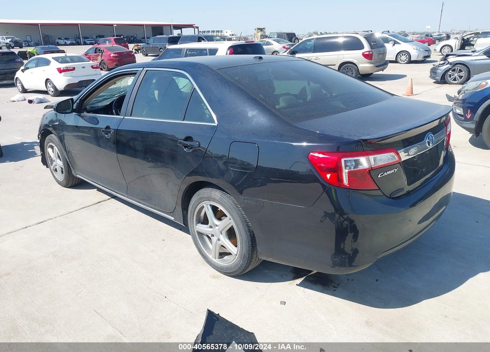 2012 TOYOTA CAMRY HYBRID XLE VIN: 4T1BD1FK6CU040393