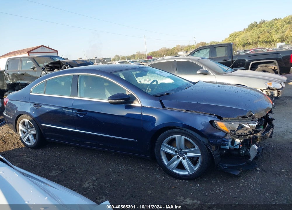2013 VOLKSWAGEN CC 2.0T SPORT VIN: WVWBP7AN8DE567007