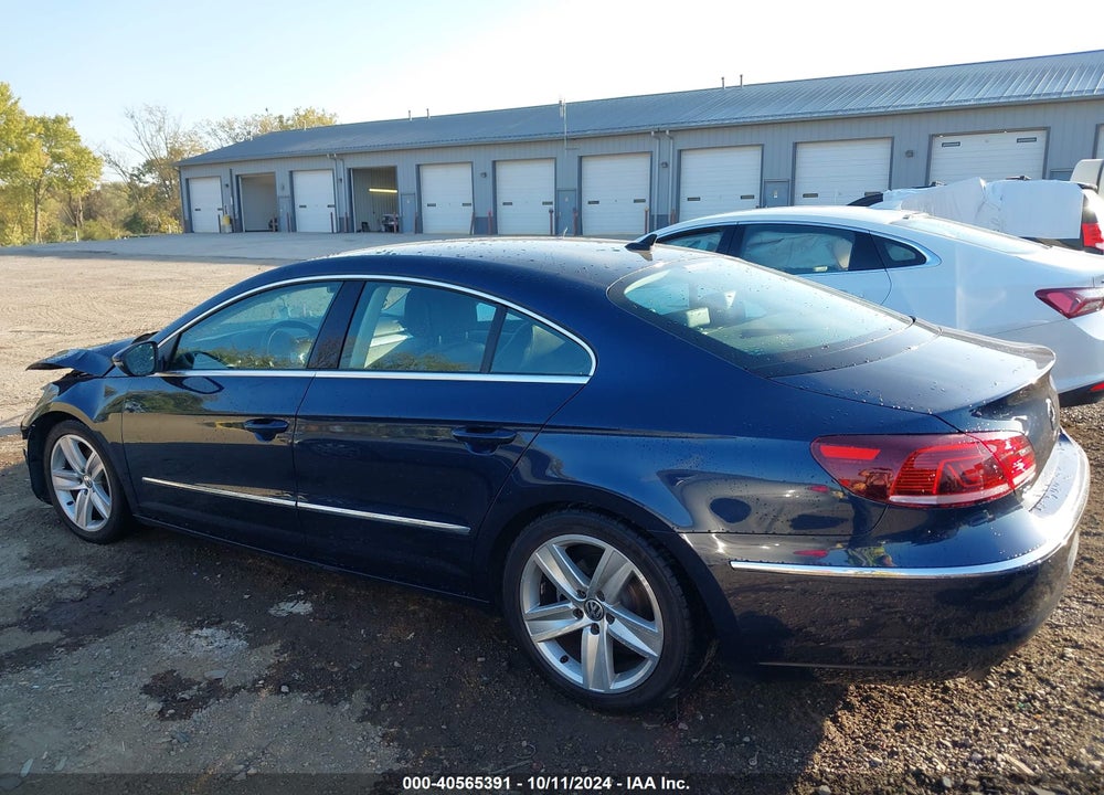 2013 VOLKSWAGEN CC 2.0T SPORT VIN: WVWBP7AN8DE567007
