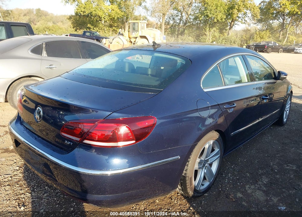 2013 VOLKSWAGEN CC 2.0T SPORT VIN: WVWBP7AN8DE567007