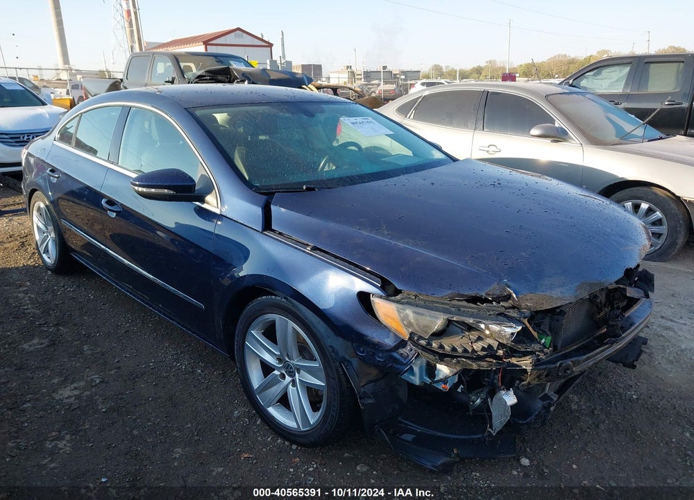 2013 VOLKSWAGEN CC 2.0T SPORT VIN: WVWBP7AN8DE567007