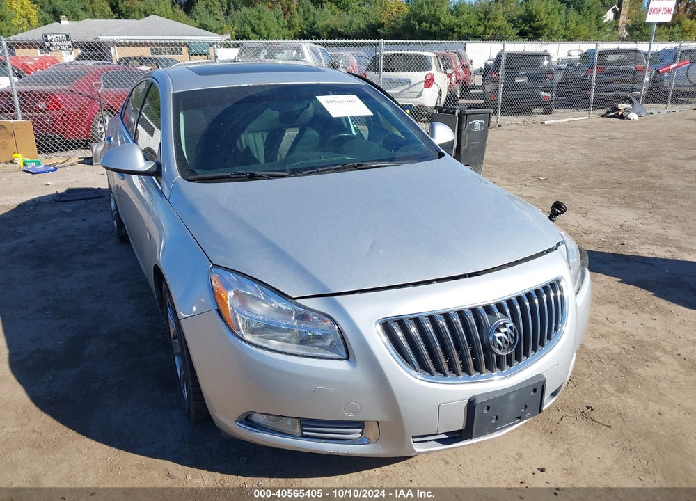2011 BUICK REGAL CXL TURBO RUSSELSHEIM VIN: W04GX5GV4B1082931
