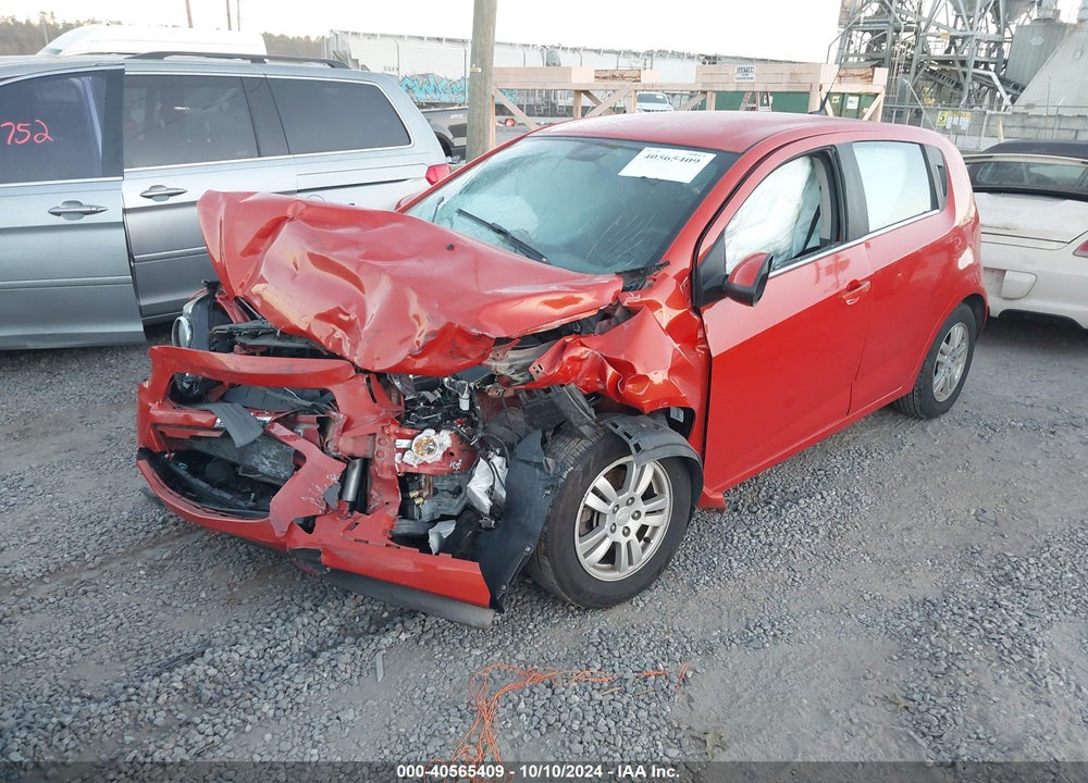 2012 CHEVROLET SONIC VIN: 1G1JC6SH0C4225476