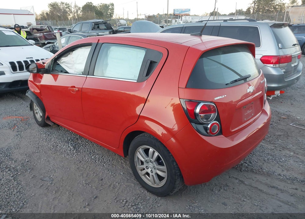 2012 CHEVROLET SONIC VIN: 1G1JC6SH0C4225476
