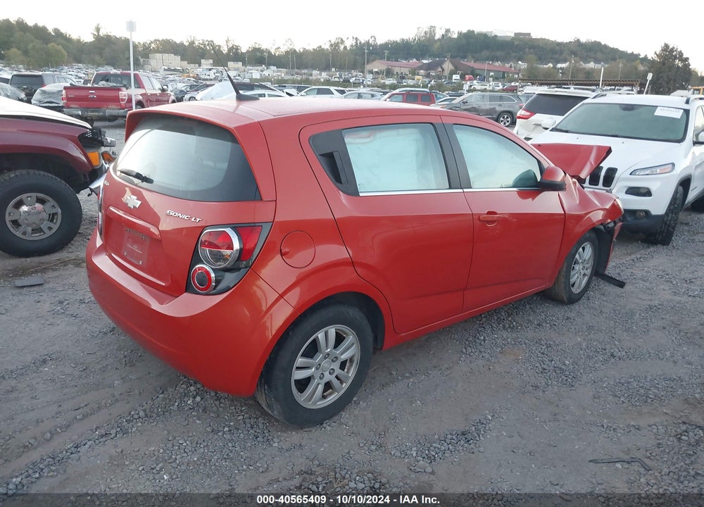 2012 CHEVROLET SONIC VIN: 1G1JC6SH0C4225476