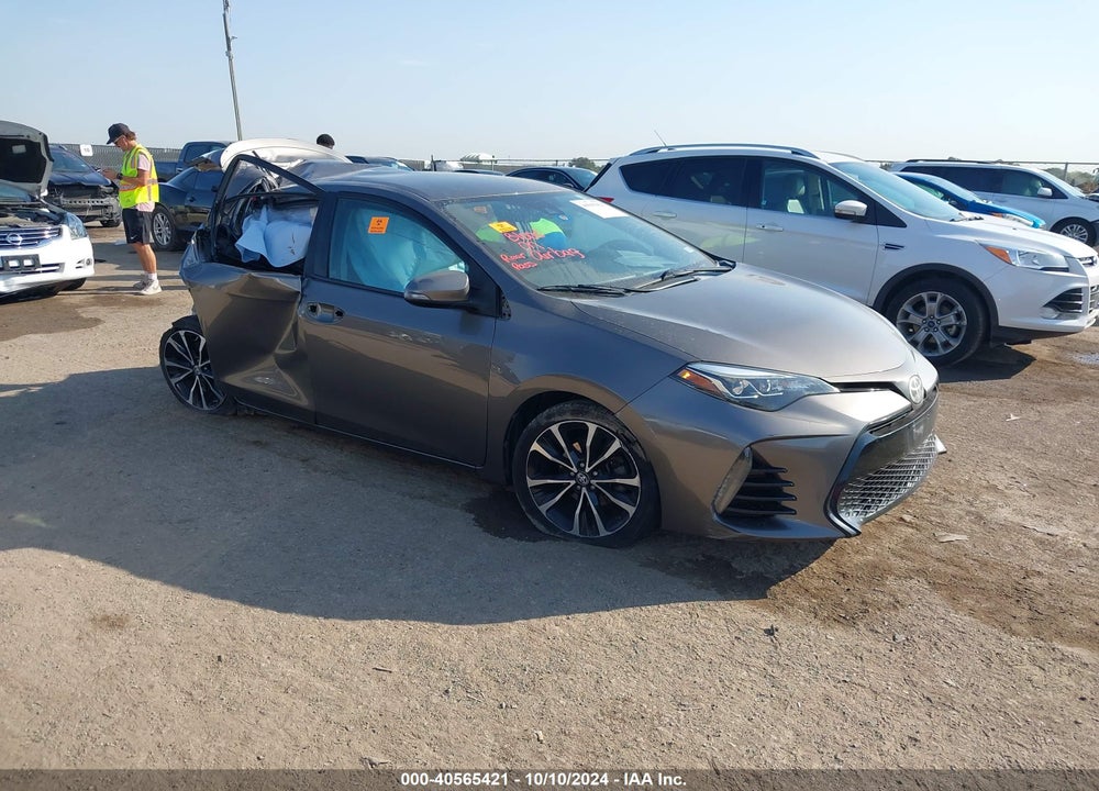 2017 TOYOTA COROLLA SE VIN: 2T1BURHE2HC886406