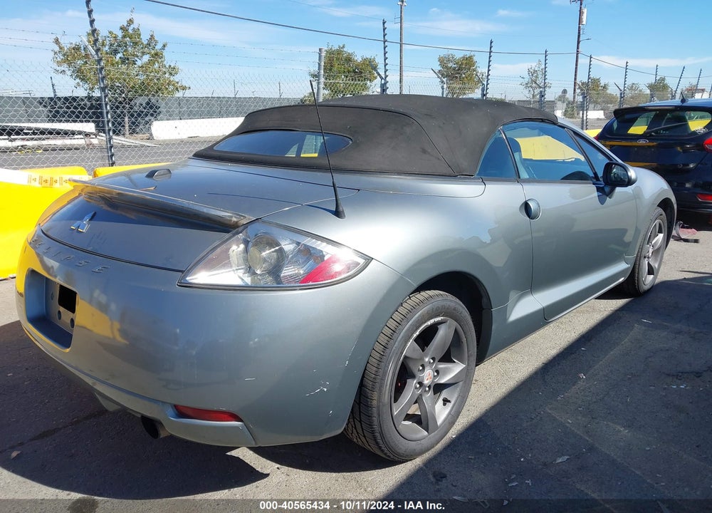 2008 MITSUBISHI ECLIPSE SPYDER GS VIN: 4A3AL25FX8E028680