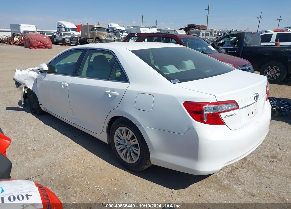 2012 TOYOTA CAMRY L VIN: 4T1BF1FK7CU532988