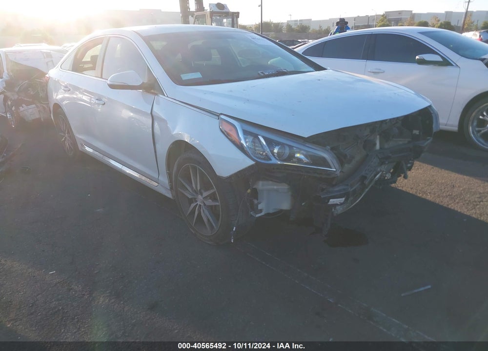 2017 HYUNDAI SONATA SPORT 2.0T VIN: 5NPE34AB8HH535550