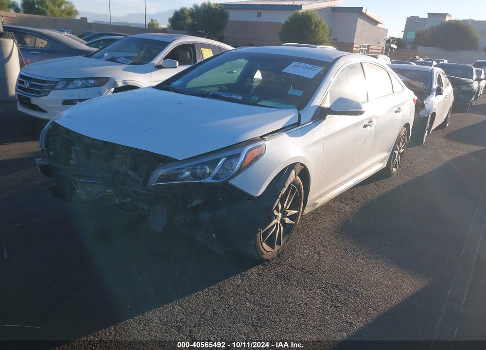 2017 HYUNDAI SONATA SPORT 2.0T VIN: 5NPE34AB8HH535550