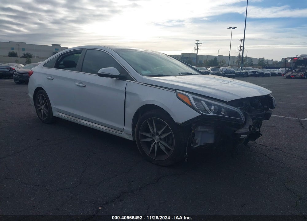 2017 HYUNDAI SONATA SPORT 2.0T VIN: 5NPE34AB8HH535550