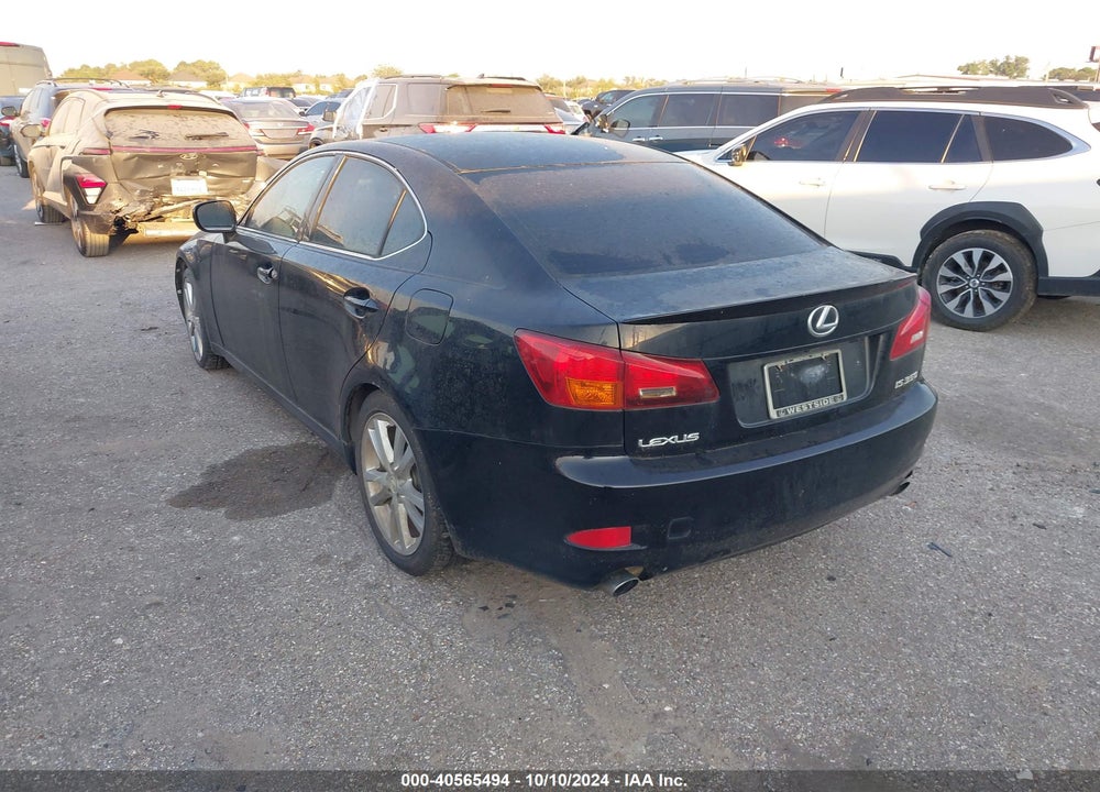 2006 LEXUS IS 350 VIN: JTHBE262565010371