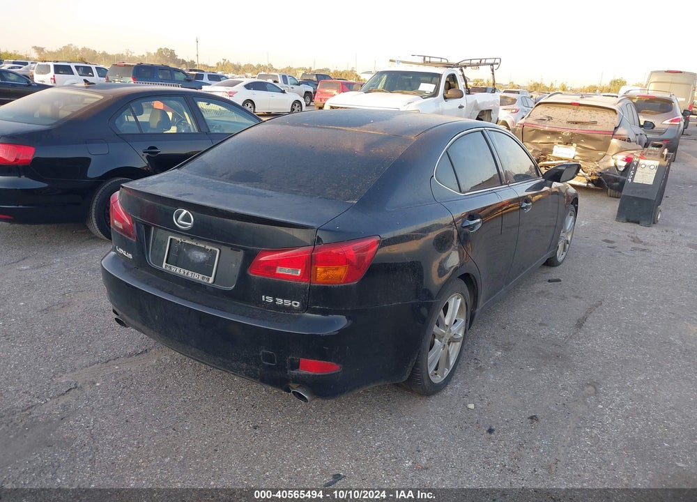 2006 LEXUS IS 350 VIN: JTHBE262565010371