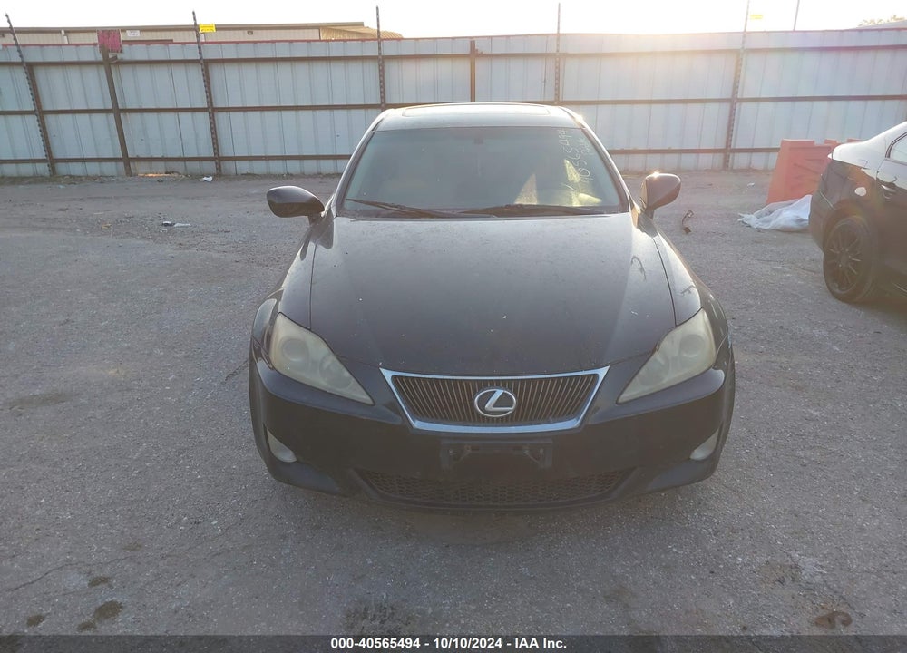 2006 LEXUS IS 350 VIN: JTHBE262565010371