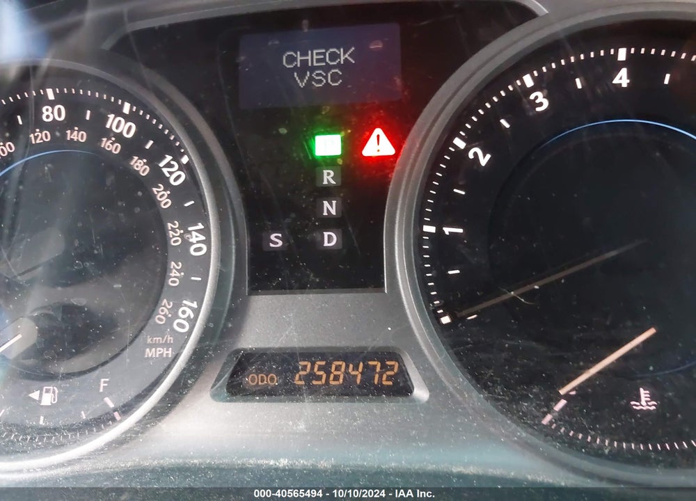 2006 LEXUS IS 350 VIN: JTHBE262565010371