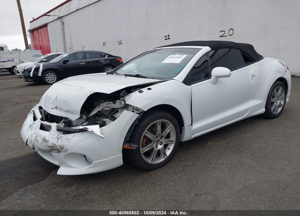 2008 MITSUBISHI ECLIPSE SPYDER GT VIN: 4A3AL35TX8E009526