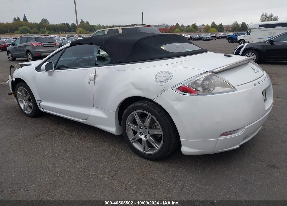 2008 MITSUBISHI ECLIPSE SPYDER GT VIN: 4A3AL35TX8E009526