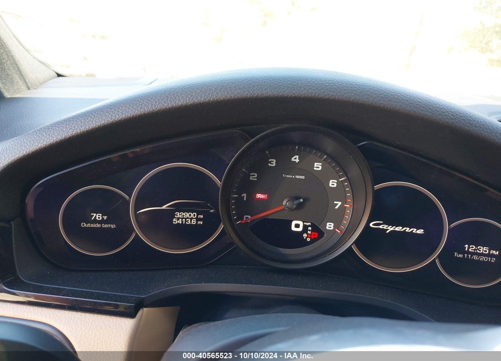 2019 PORSCHE CAYENNE VIN: WP1AA2AY6KDA02346