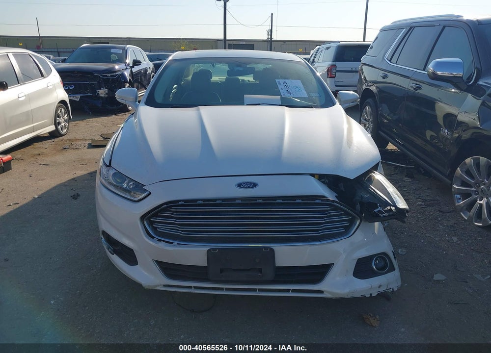 2013 FORD FUSION HYBRID SE VIN: 3FA6P0LU5DR241682