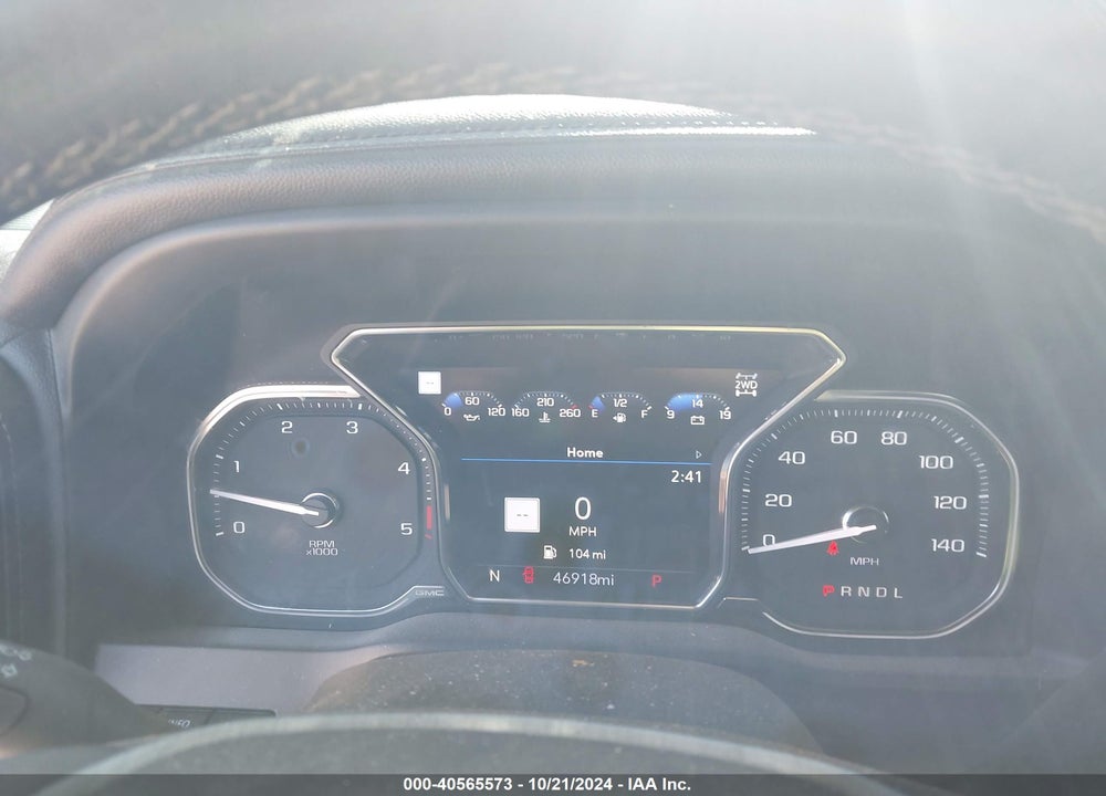 2021 GMC SIERRA 2500HD 4WD  STANDARD BED DENALI VIN: 1GT49REY7MF219227