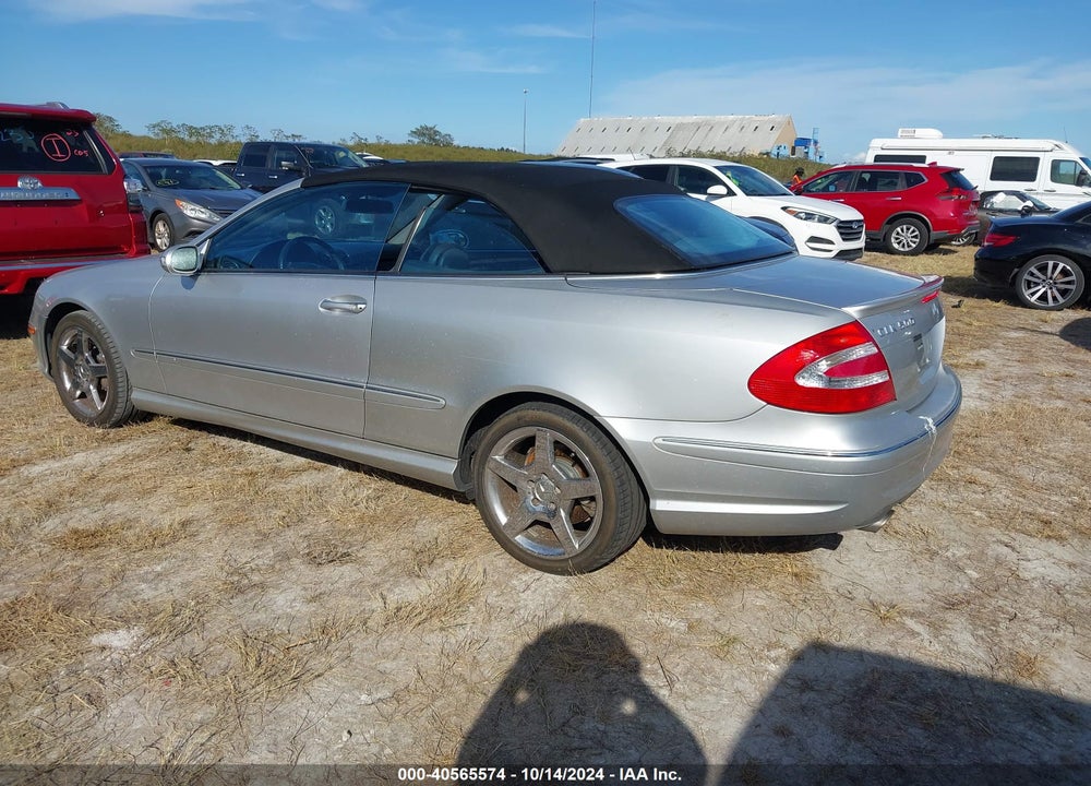 2005 MERCEDES-BENZ CLK 500 VIN: WDBTK75G35T050420
