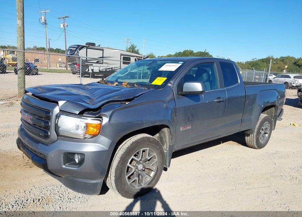 2019 GMC CANYON ALL TERRAIN W/CLOTH VIN: 1GTH6FEN8K1117122