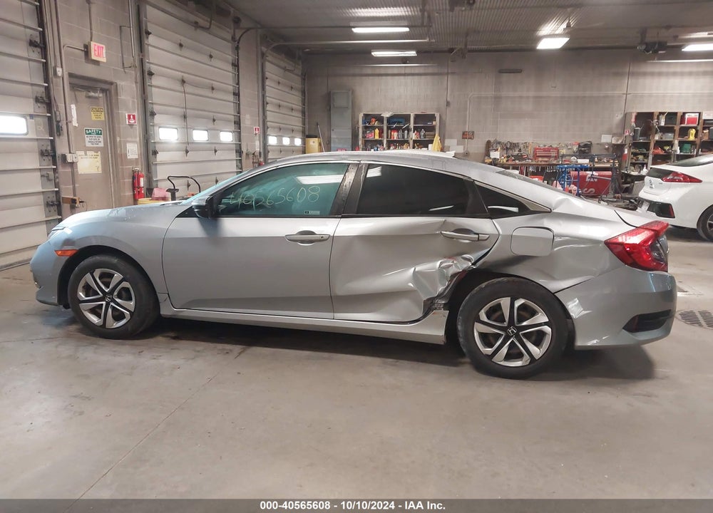2019 HONDA CIVIC LX VIN: 2HGFC2F60KH582853