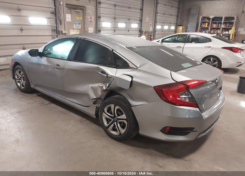 2019 HONDA CIVIC LX VIN: 2HGFC2F60KH582853