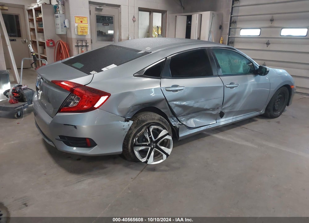 2019 HONDA CIVIC LX VIN: 2HGFC2F60KH582853