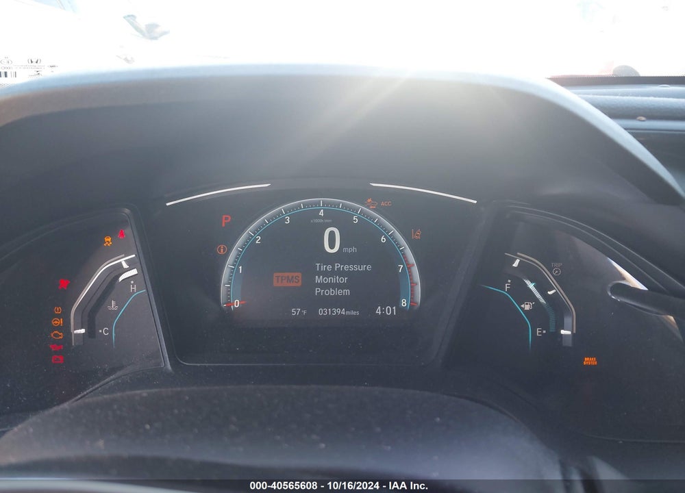 2019 HONDA CIVIC LX VIN: 2HGFC2F60KH582853