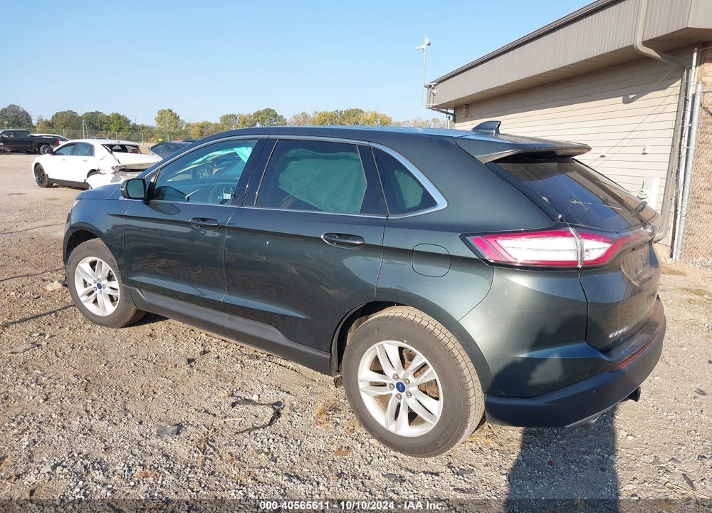 2015 FORD EDGE SEL VIN: 2FMTK3J89FBC01833