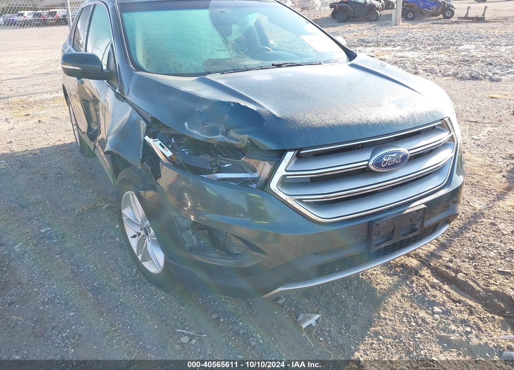 2015 FORD EDGE SEL VIN: 2FMTK3J89FBC01833