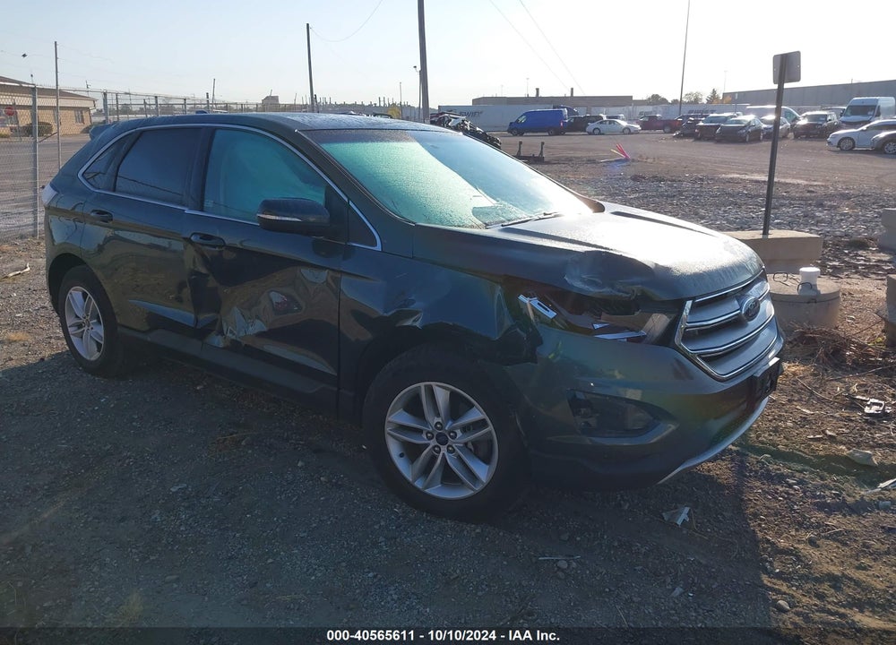 2015 FORD EDGE SEL VIN: 2FMTK3J89FBC01833