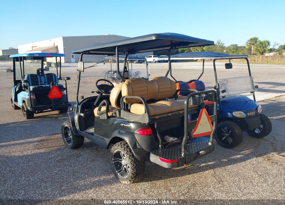 2022 GOLF CART CLUB CAR VIN: 1G9GAM2B3NB580167