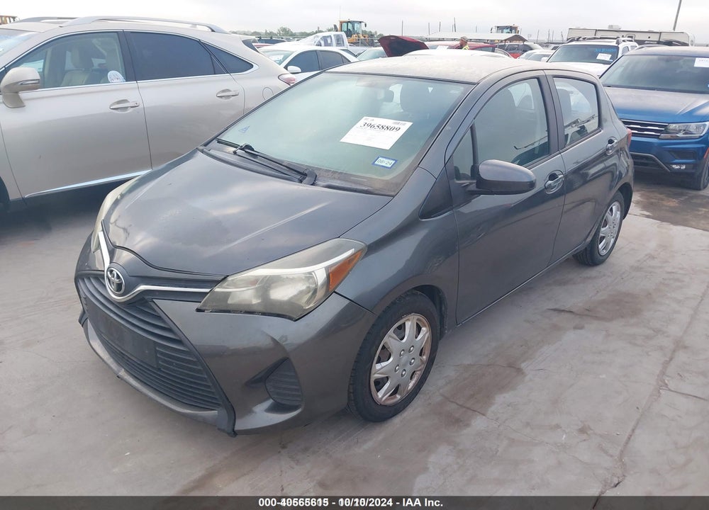2015 TOYOTA YARIS L VIN: VNKKTUD30FA044568