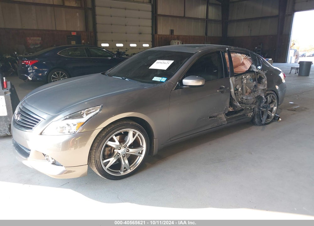 2010 INFINITI G37X VIN: JN1CV6AR4AM461312
