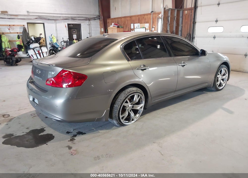 2010 INFINITI G37X VIN: JN1CV6AR4AM461312